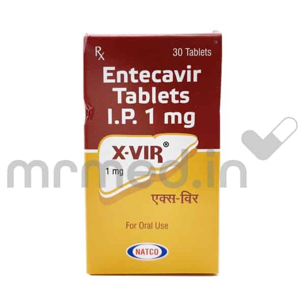 X VIR 1mg Tablet - MrMed