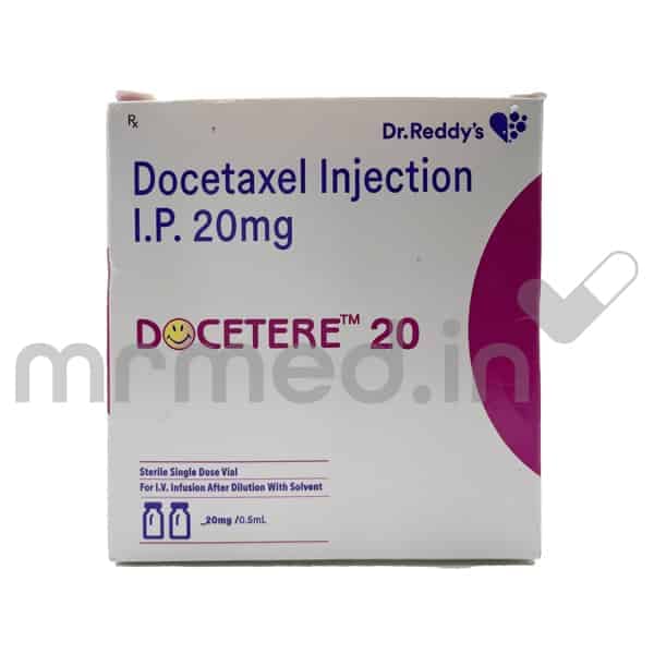 Docetere 20mg Injection - MrMed