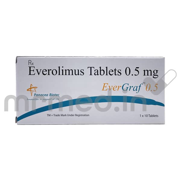 Evergraf 0.5mg Tablet - MrMed