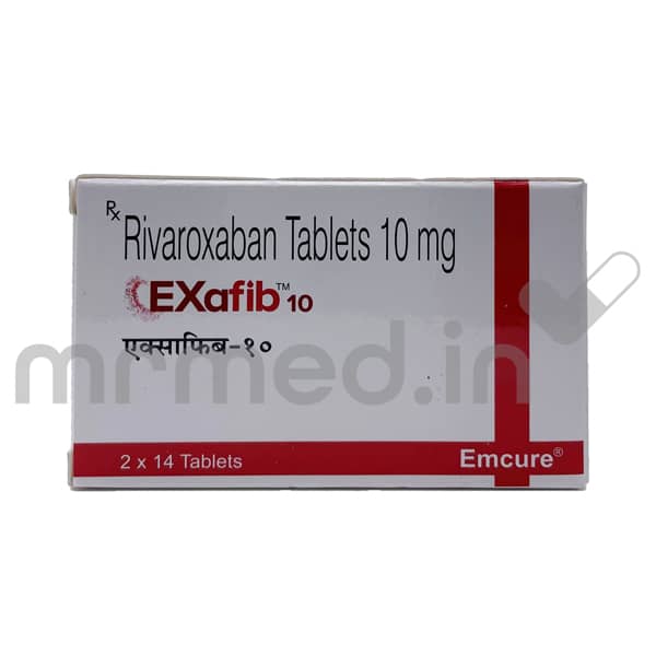 Exafib 10mg Tablet - MrMed