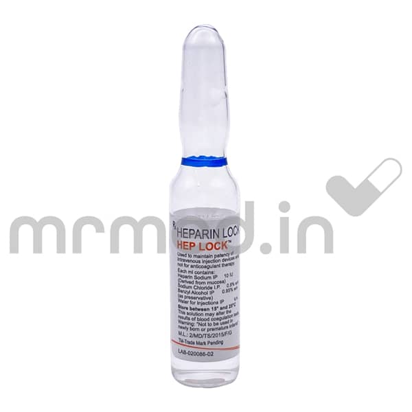 Heplock 20IU Injection - MrMed