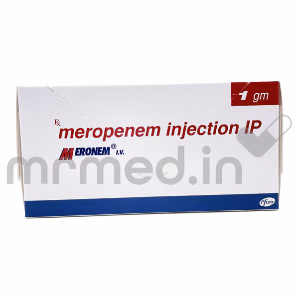 Meronem 1gm Injection - MrMed
