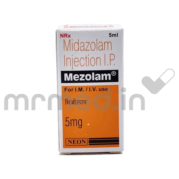 Mezolam 5mg Injection - MrMed