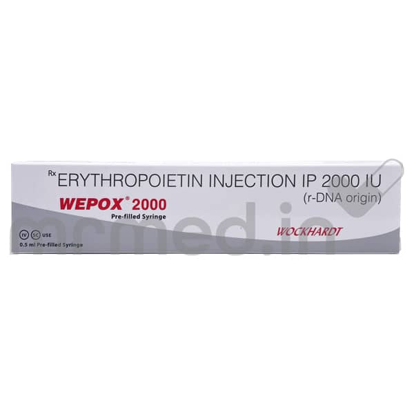 Wepox 2000 IU Injection - MrMed