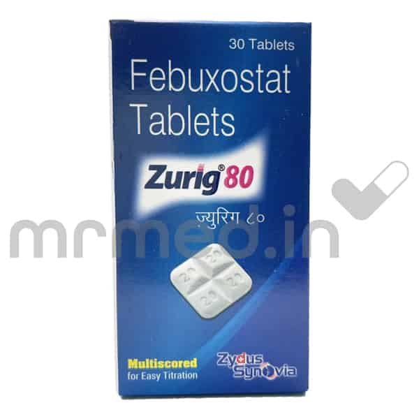Zurig 80mg Tablet - MrMed