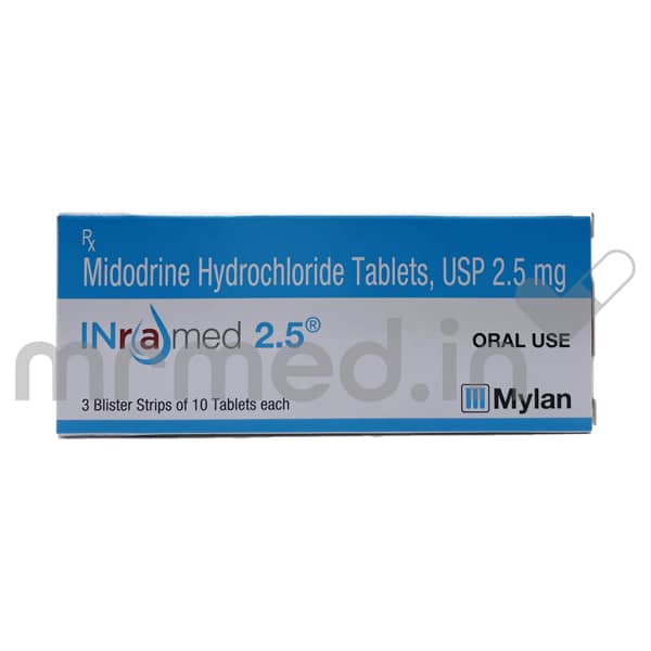Inramed 2.5mg Tablet 10's - MrMed