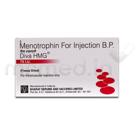 Diva HMG 75IU Injection - MrMed