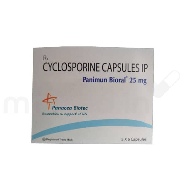 Panimun Bioral 25mg Capsule - MrMed
