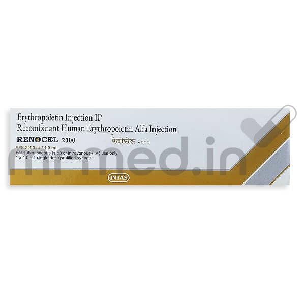 Renocel 2000 IU Injection - MrMed