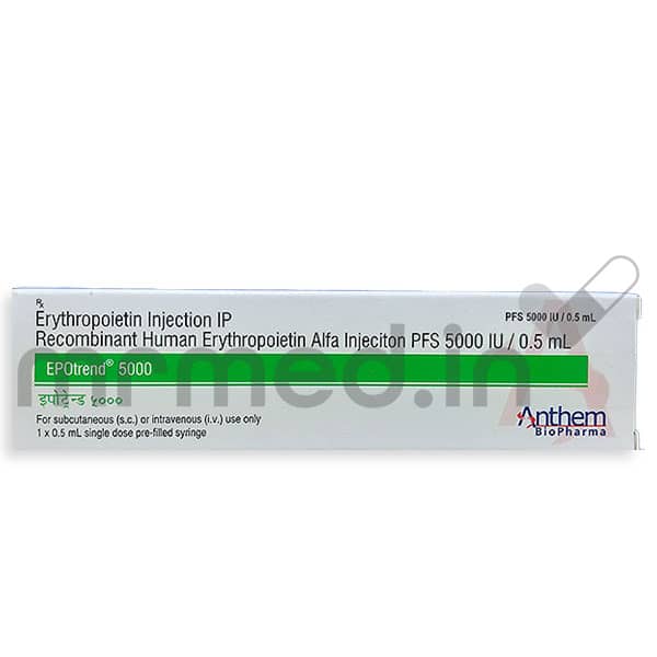 Epotrend 5000 IU Injection - MrMed