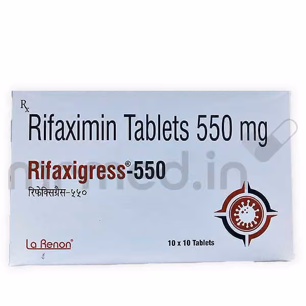 Rifaxigress 550mg Tablet - MrMed