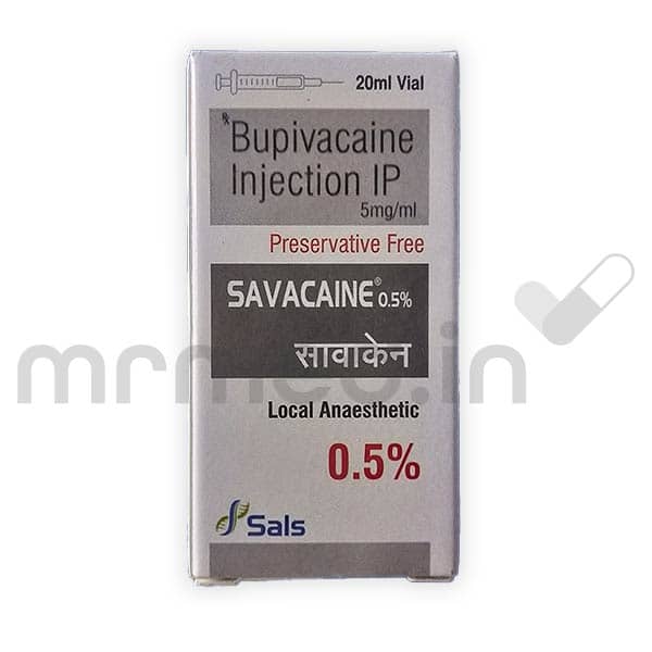 Savacaine 0.5% Injection 20ml - MrMed