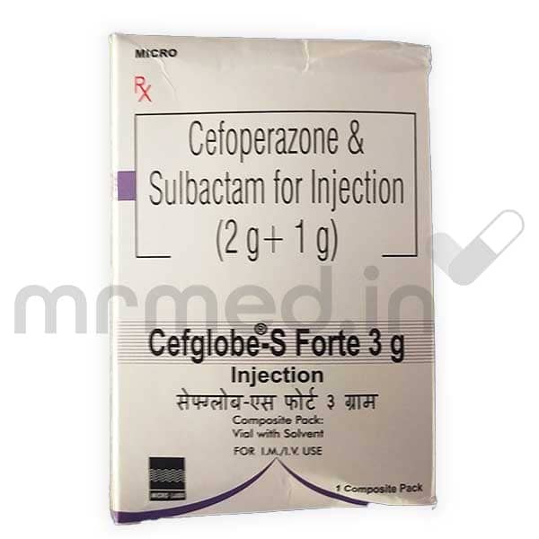 Cefglobe S Forte 3gm Injection - MrMed