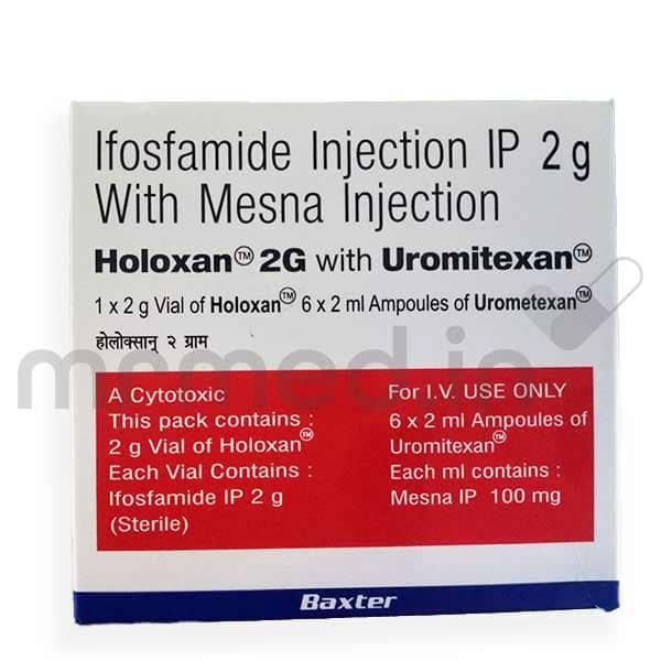 Holoxan With Uromitexan 2gm Injection - MrMed