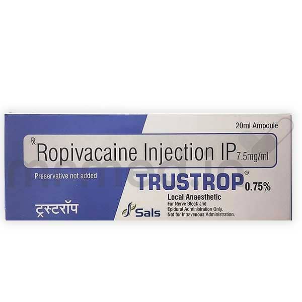 Trustrop 0.75% Injection 20ml - MrMed