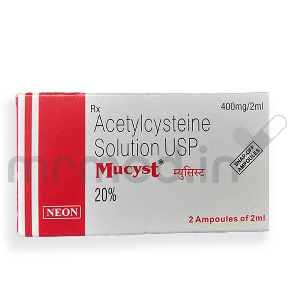 Mucyst 400mg Injection - MrMed