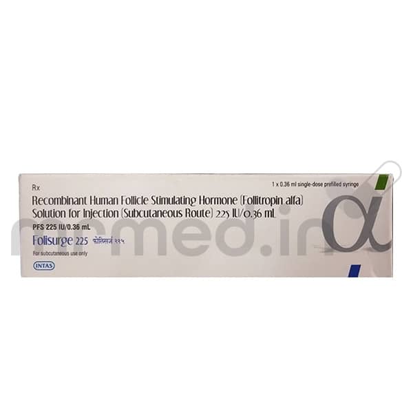 Folisurge 225IU Injection - MrMed