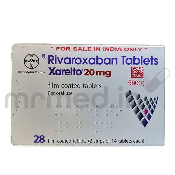 Xarelto 20mg Tablet 28's - MrMed