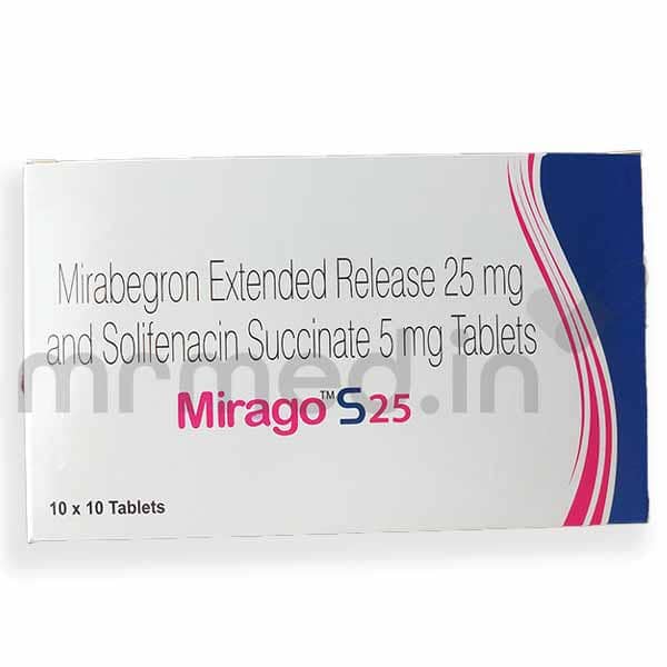 Mirago S 25mg Tablet - MrMed