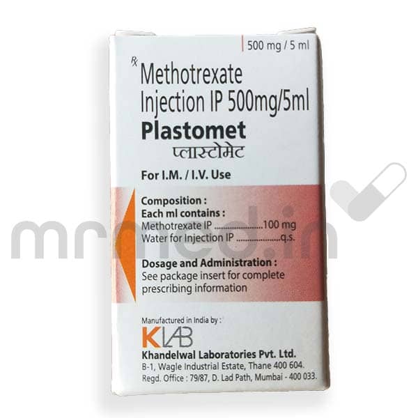 Plastomet 500mg Injection - MrMed