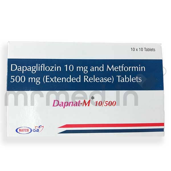 Dapnat M 10/500mg Tablet - MrMed