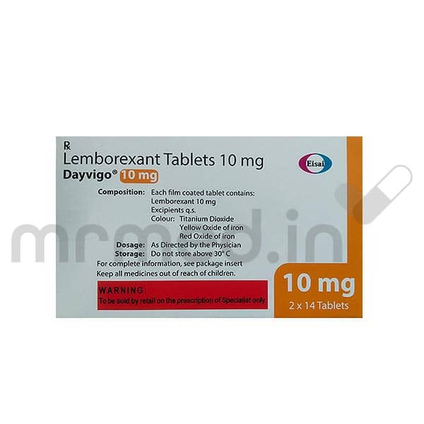 Dayvigo 10mg Tablet - MrMed