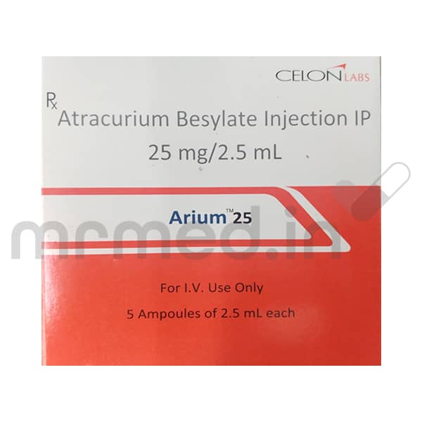 Arium 25mg Injection - MrMed