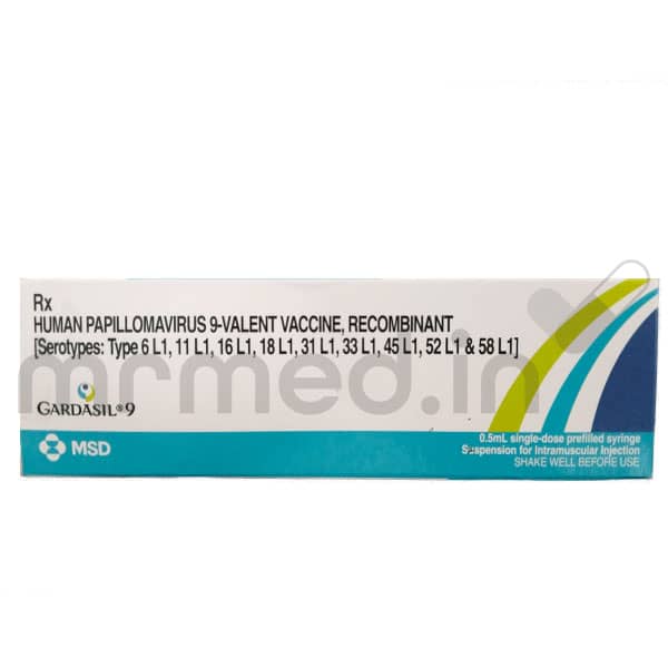 Gardasil 9 Injection 0.5ml - MrMed
