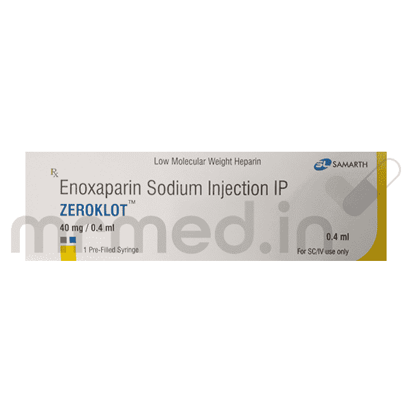 Zeroklot 40mg Injection - MrMed