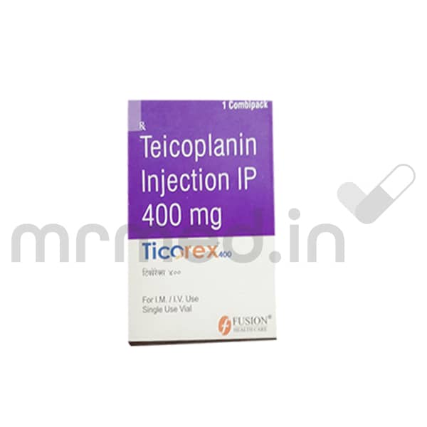Ticorex 400mg Injection - MrMed