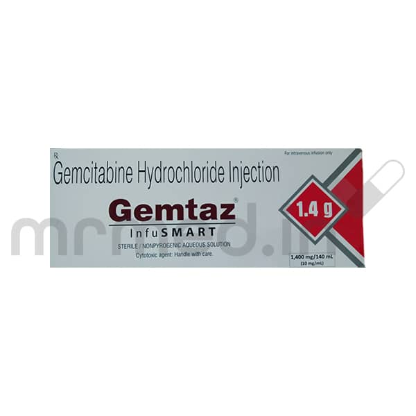 Gemtaz Infusmart 1.4gm Injection - MrMed