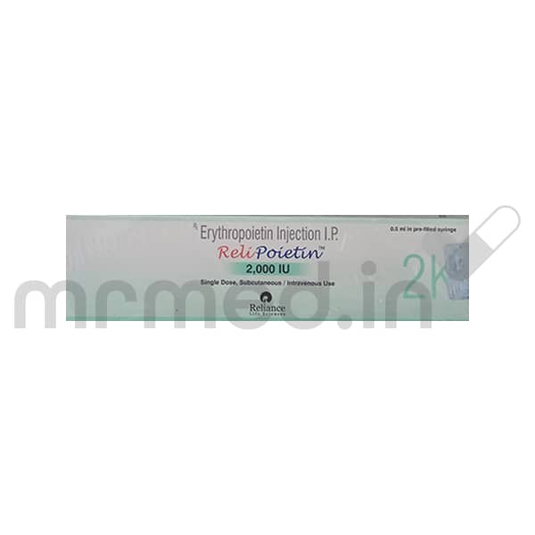 Relipoietin 2000 IU Injection - MrMed