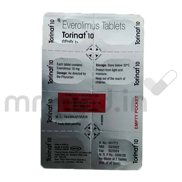 Torinat 10mg Tablet - MrMed