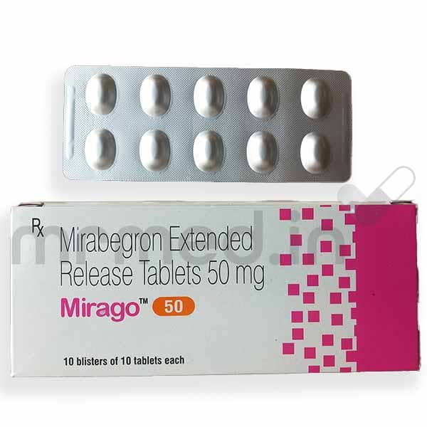 Mirago 50mg Tablet - MrMed