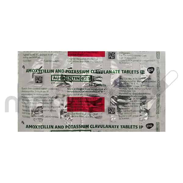 Augmentin 625mg DUO Tablet - MrMed