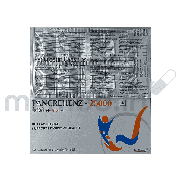 Pancrehenz 25000 Capsule - MrMed