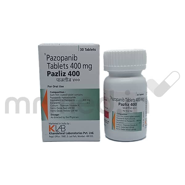 Pazliz 400mg Tablet - MrMed