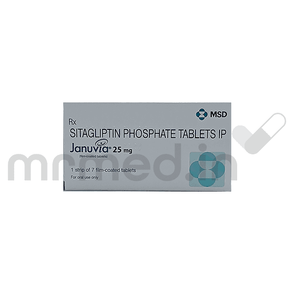 Januvia 25mg Tablet - MrMed