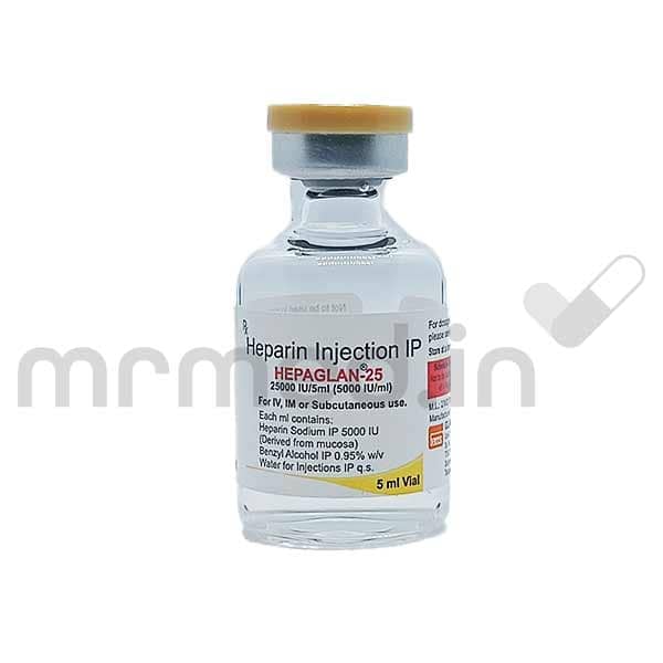 Hepaglan 25000IU Injection - MrMed