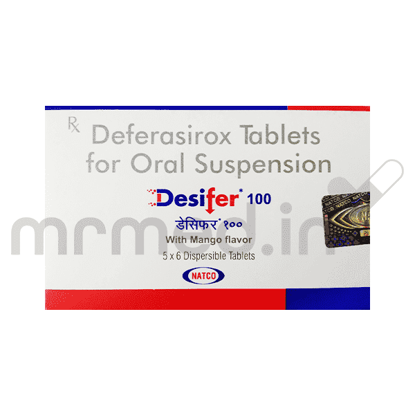 Desifer Mango Flavor 100mg Tablet - MrMed