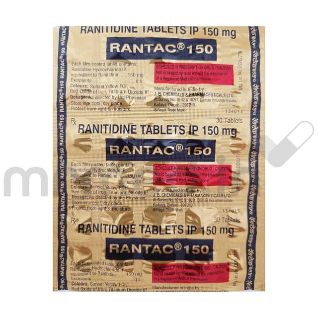 Rantac 150mg Tablet - MrMed