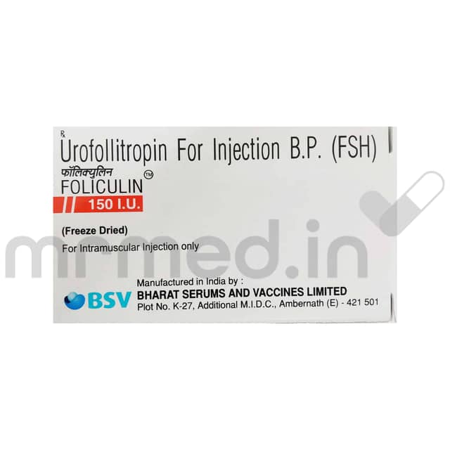 Foliculin 150IU Injection - MrMed