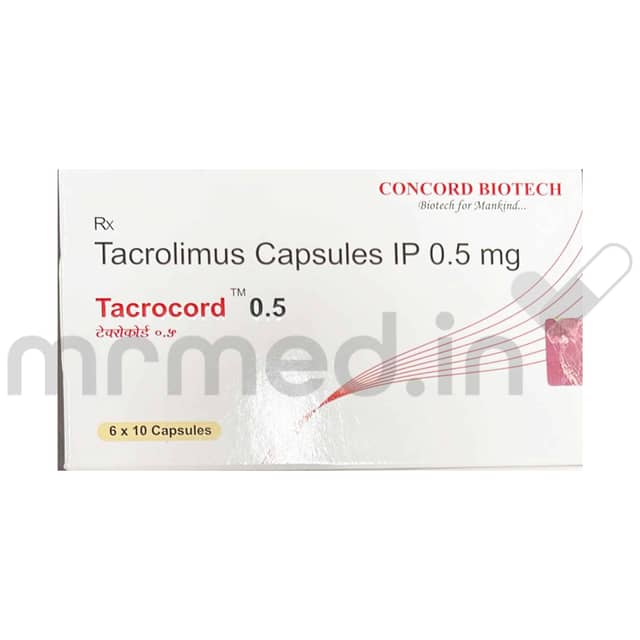 Tacrocord 0.5mg Capsule - MrMed