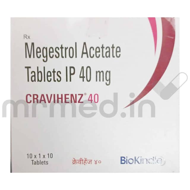 Cravihenz 40mg Tablet - MrMed