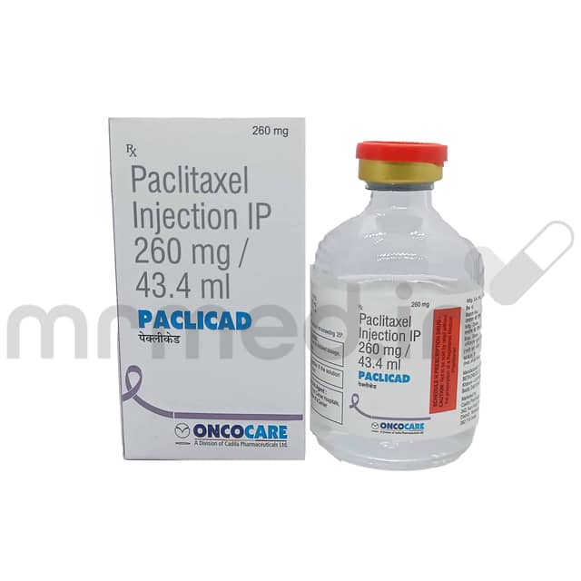 Paclicad 260mg Injection - MrMed