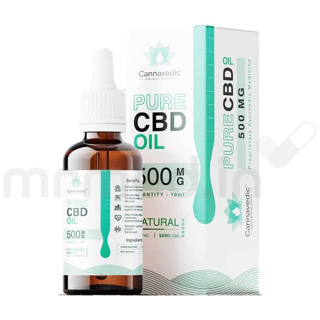 Cannavedic Pure CBD OIL 500mg 10ml - MrMed
