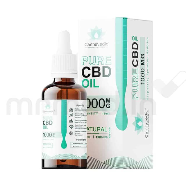 Cannavedic Pure CBD OIL 1000mg 10ml - MrMed