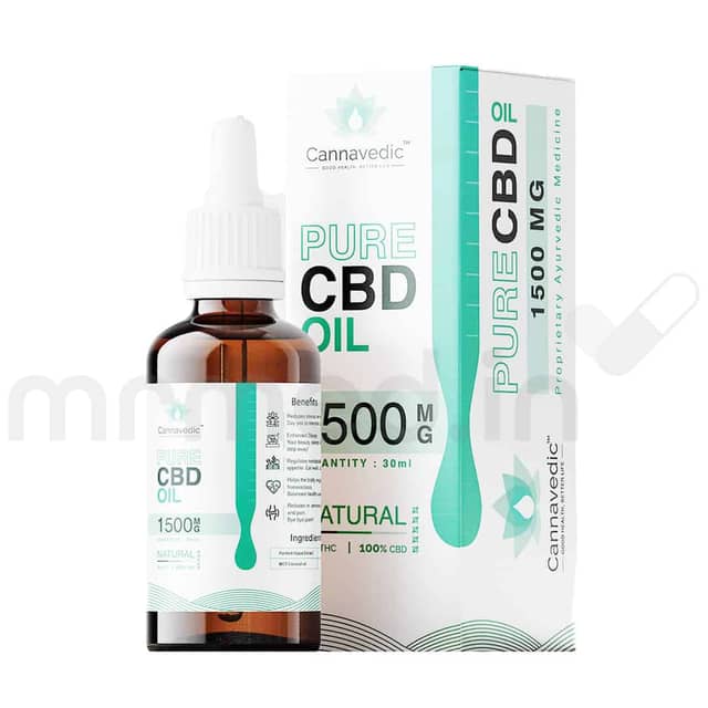 Cannavedic Pure CBD OIL 1500mg 30ml - MrMed
