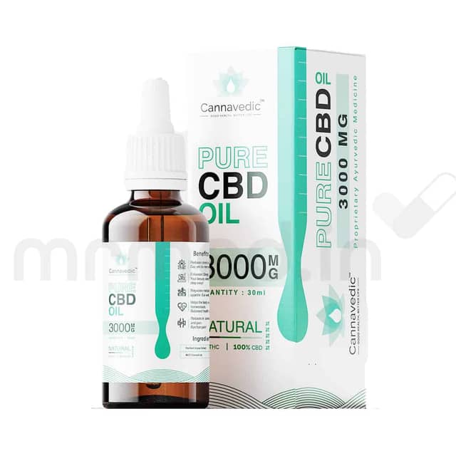 Cannavedic Pure CBD OIL 3000mg 30ml - MrMed