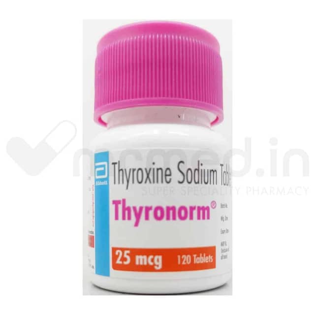 Thyronorm 25mcg Tablet - MrMed